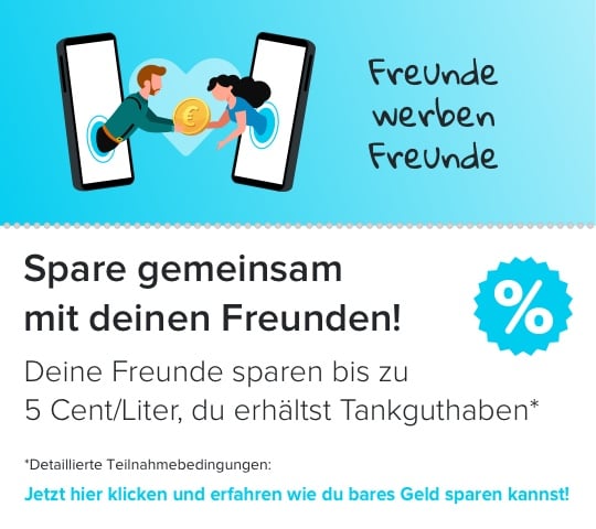 Freunde werben Freunde // PACE Drive App