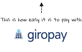 This is how easy it is to pay with giropay