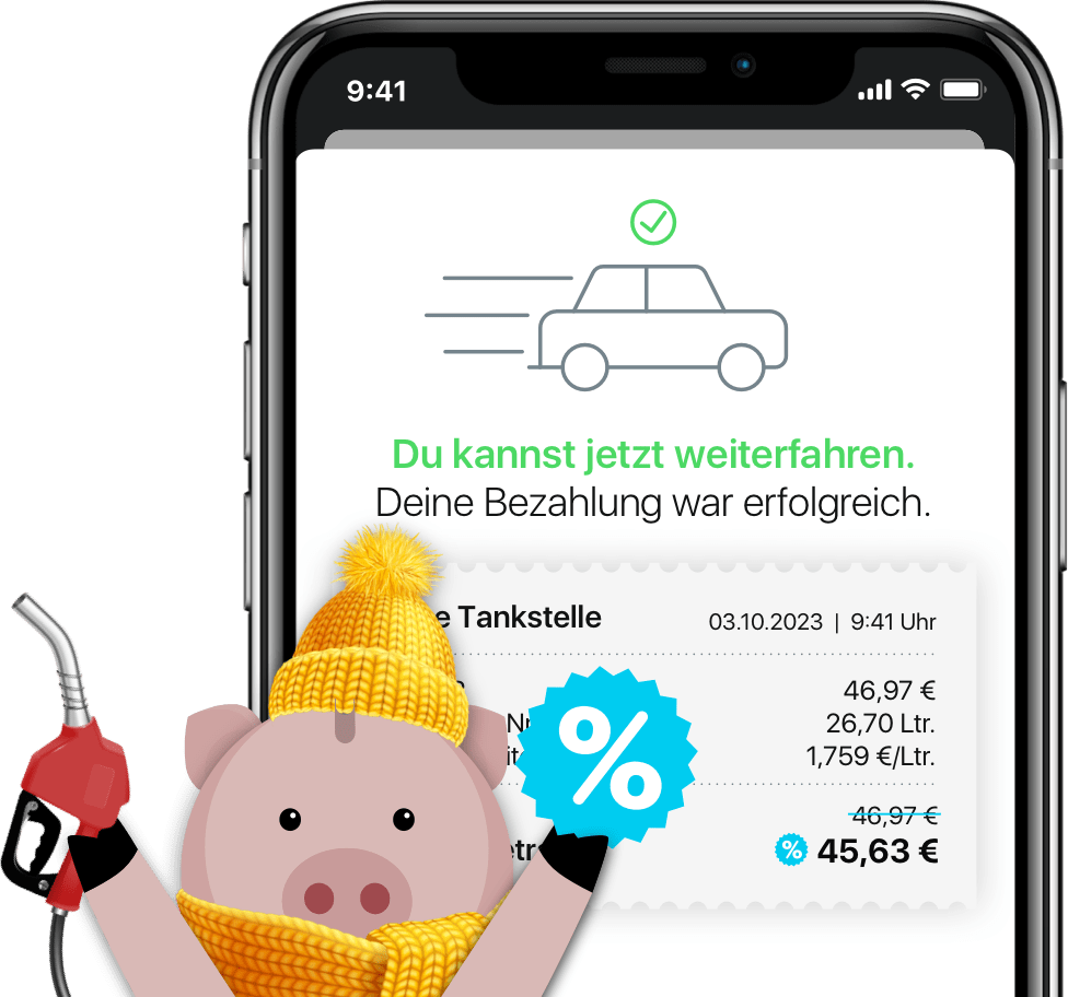PACE Drive - 5 Cent / Liter bei Bezahlung mit giropay 1 Herbstaktion 2023