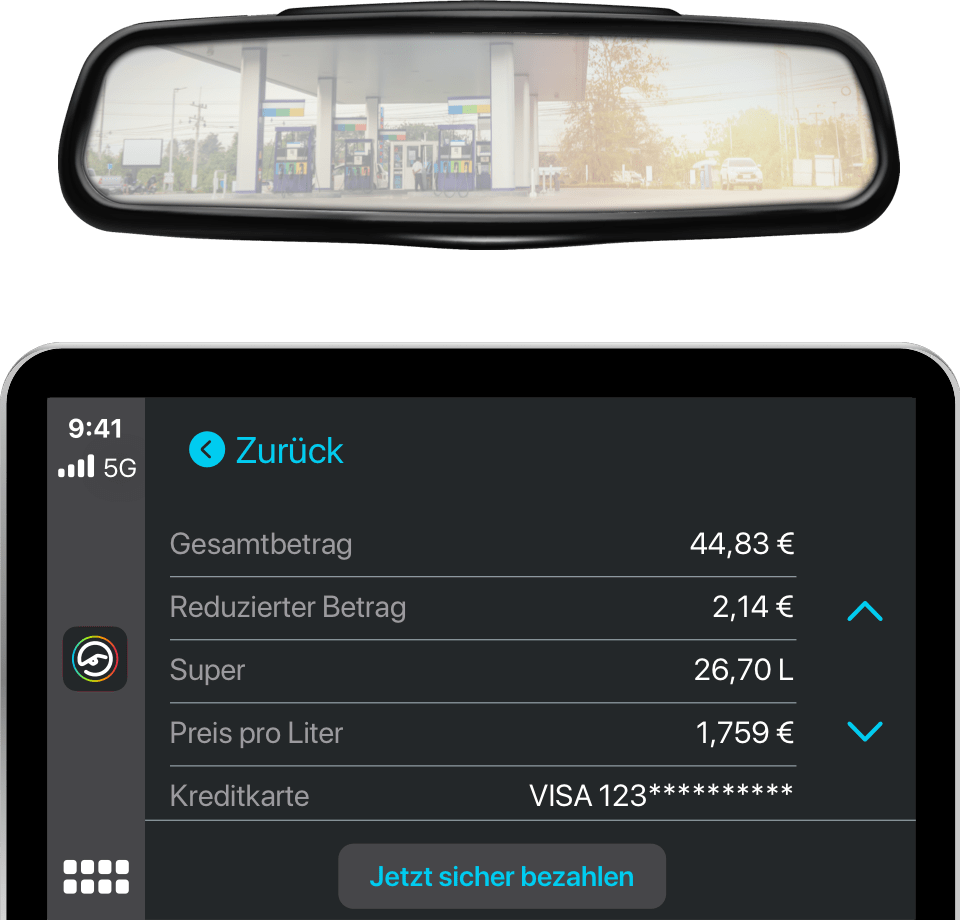 Tanken mit CarPlay & Android Auto